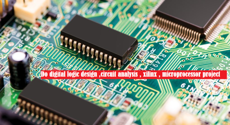 I will do digital logic design ,circuit analysis , xilinx , microprocessor project