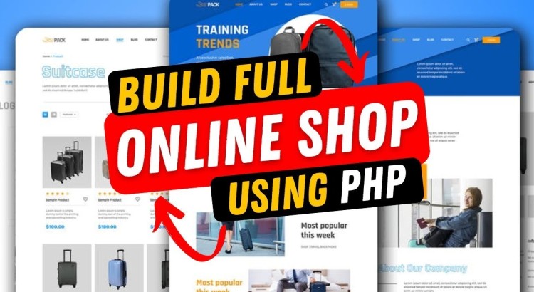 Build Php marketplace website for shopping