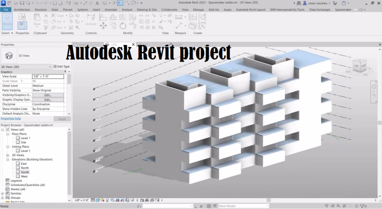 Do Autodesk Revit project
