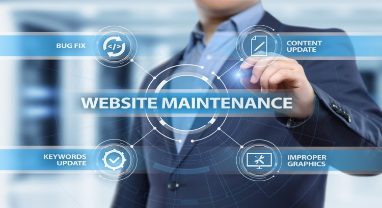 I will do website maintenance update backup restore security performance upgrade optimization