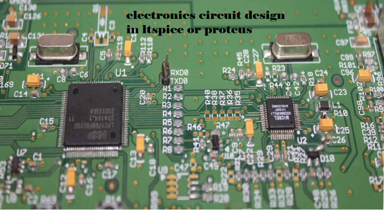 I will do electronics circuit design in ltspice or proteus