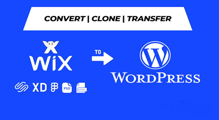 clone or convert wix, weebly, webflow, squarespace to wordpress website