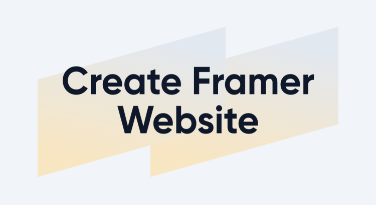 I will build a professional framer website