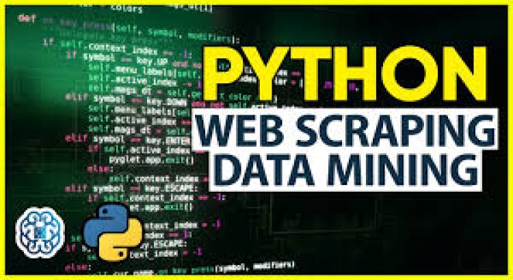I will do python web scraping, data scraping, and data mining