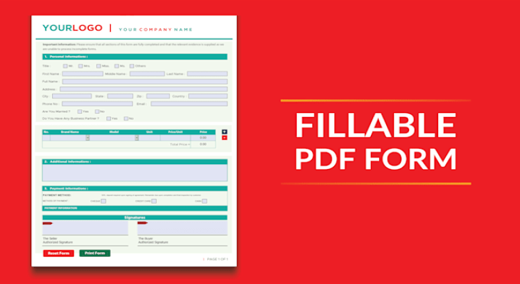 I will create fillable pdf form adobe livecycle designer or acrobat