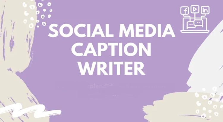 I will write social media captions and posts as your copywriter