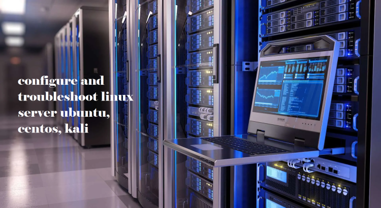 I will configure and troubleshoot linux server ubuntu, centos, kali