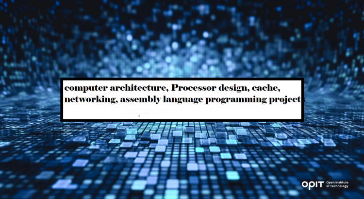 I will do computer architecture, Processor design, cache, assembly language programming projects