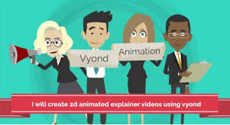 I will create a 2d explainer video for you in vyond